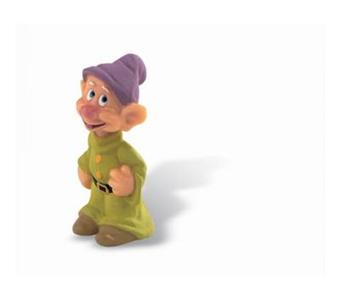 Figurine Blanche Neige et les 7 nains : Simplet Bullyland - 1